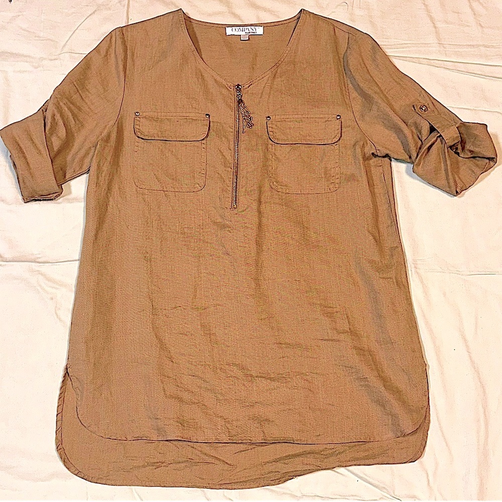 (Company by Ellen Tracy) gorgeous Tan Top